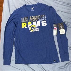 NWT Los Angeles Rams Legacy Club Longsleeve Tee